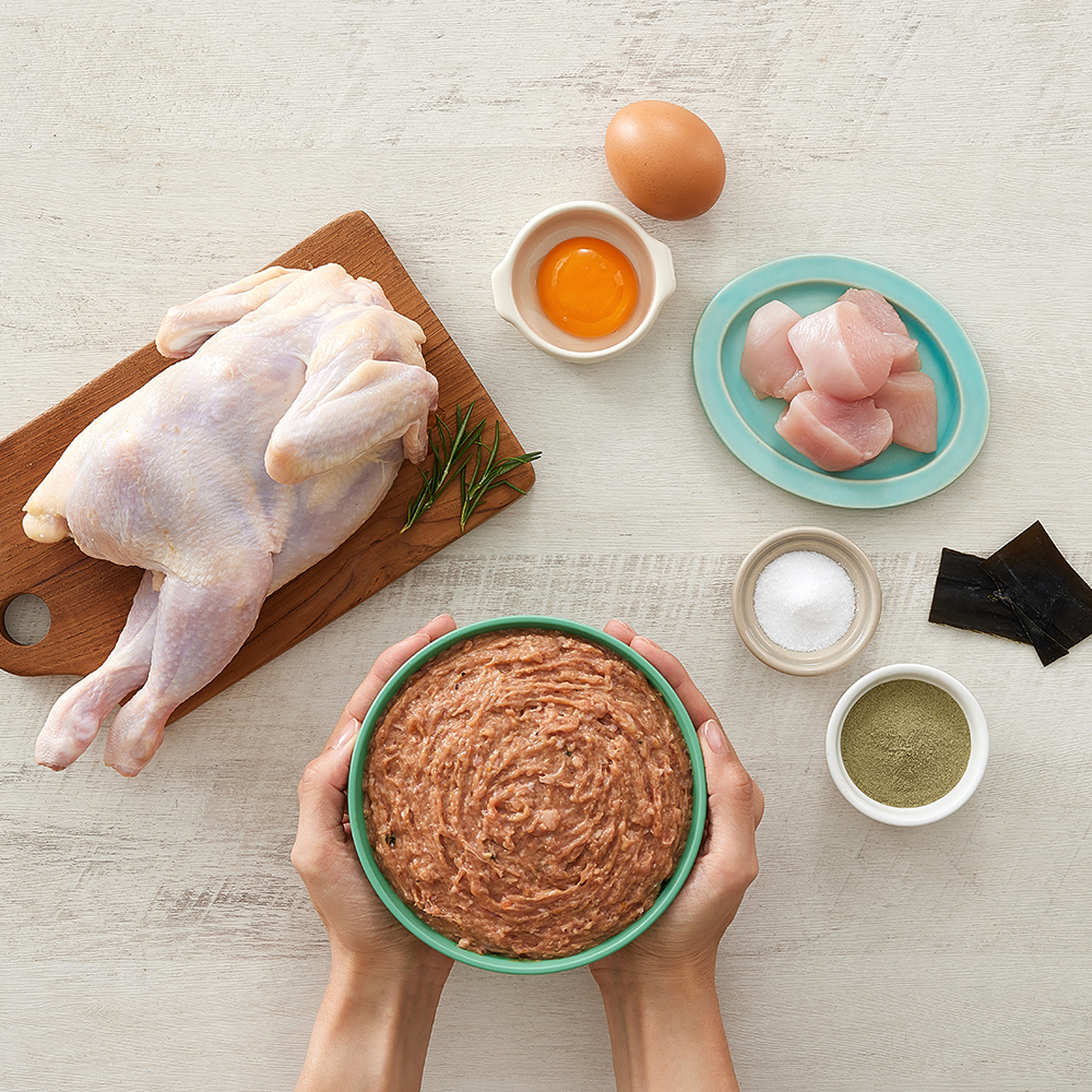 고양이 뼈있는 닭고기 난각 생식 12p (Chicken & Bone Feline)