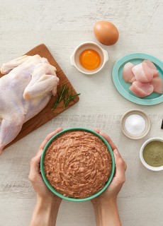고양이 뼈있는 닭고기 난각 생식 12p (Chicken & Bone Feline)